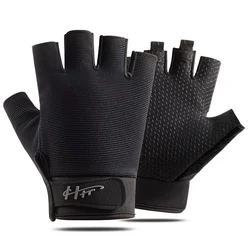 Guanti da Pesca Unisex antiscivolo traspirante ultrasottile impermeabile mezzo dito guanto campeggio Pesca carpa attrezzatura Guantes De Pesca