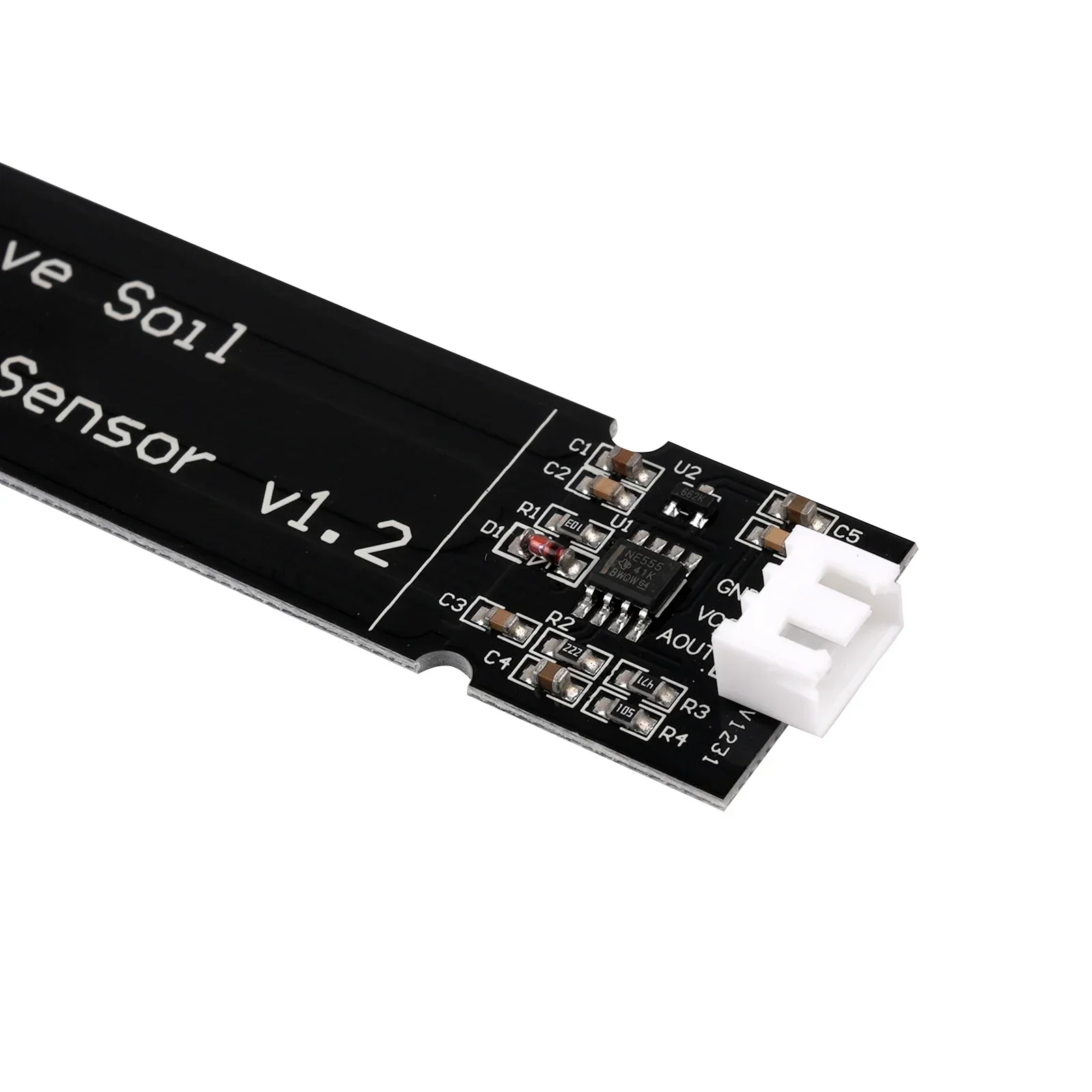 Arduino Raspberry Pi用の重力インターフェースアナログ出力を備えた容量性土壌水分センサーモジュール