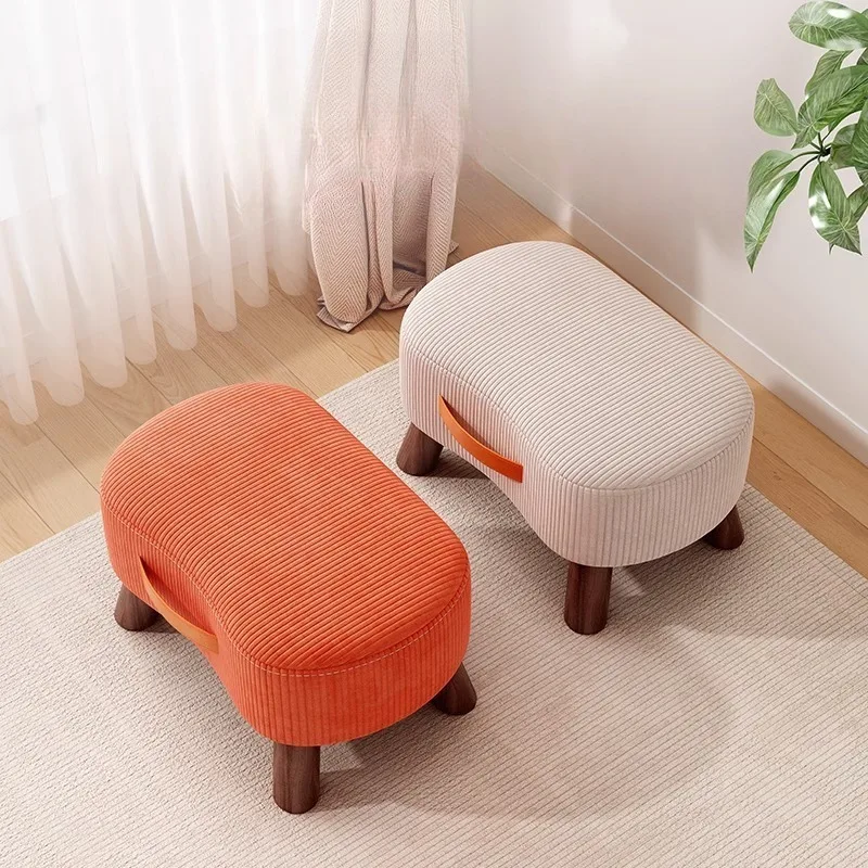 Small stool household low stool coffee table sofa foot stepping stool sitting pier chair modern simple door shoe changing
