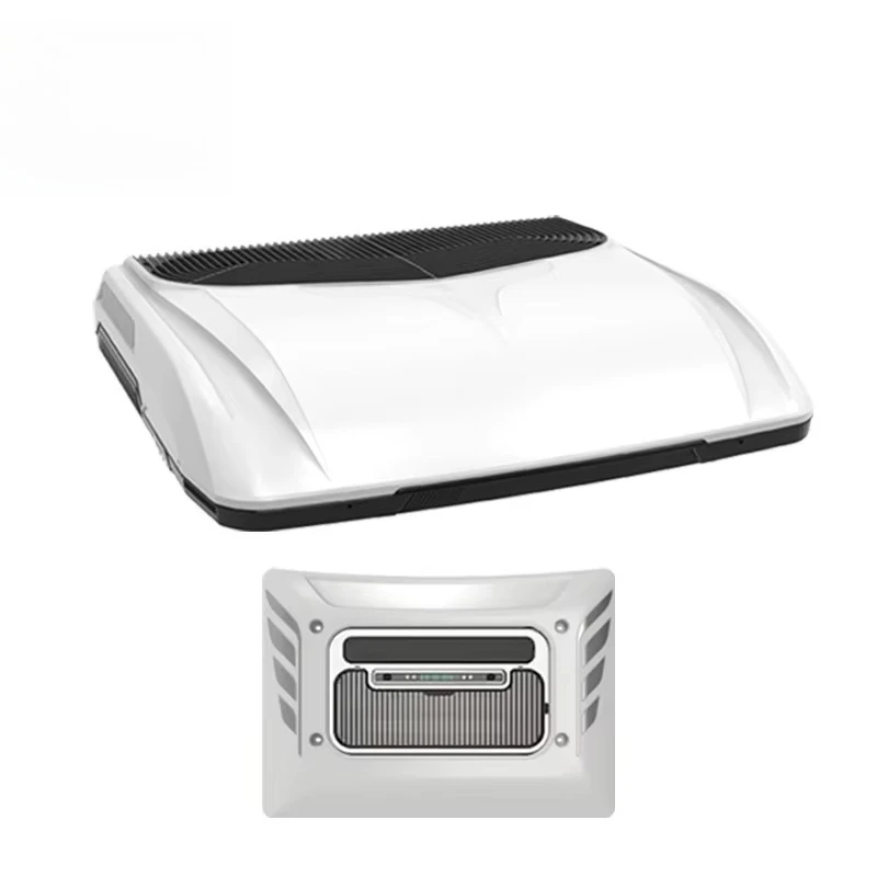12/24 Volt DC Classic Solar Parking Roof Top Air Conditioner System Electric Battery Portable air Conditioner for Cars
