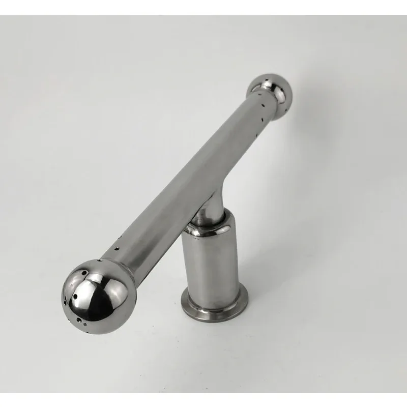 T-type cleaning ball tri clamp device internal thread   rotary CIP fermentation tank fast cleaning