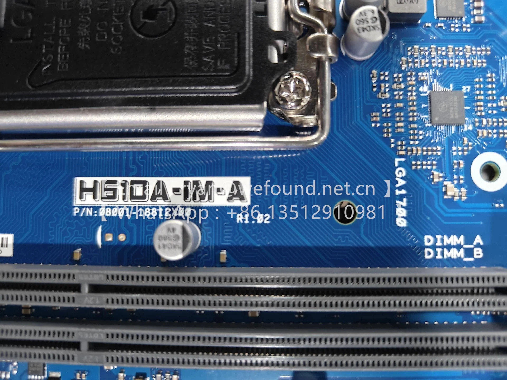 H610A-IM-A H610 LGA1700 ATX لوحة صناعية #2