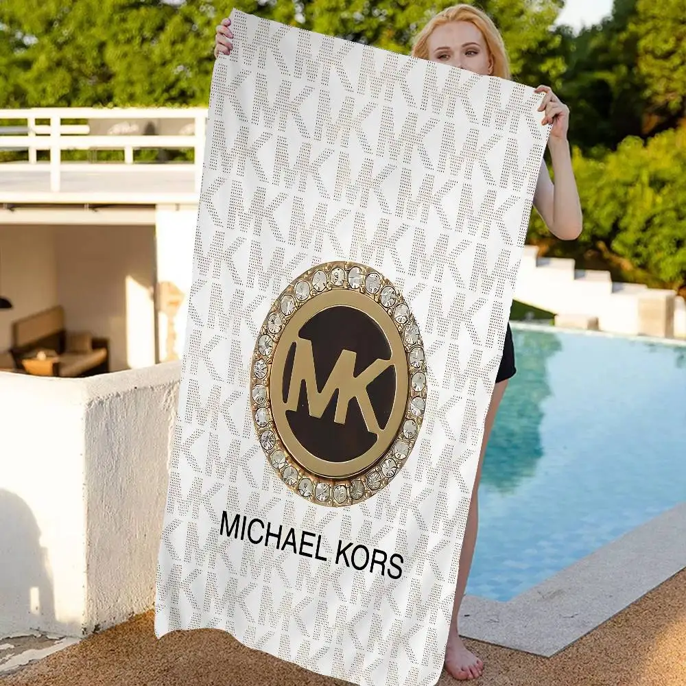 M-Michaels-Fashion-Kors Microfiber Beach Towel Absorbent Quick dry Soft Yoga Swimming Resort Mountain Climbing Towel view 3