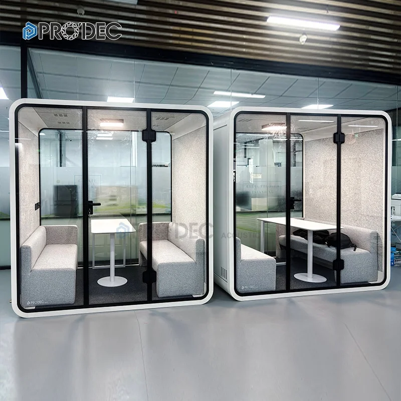 Soundproof Pods Protect Privacy Soundproof Office Mobile Silent Phone Booth