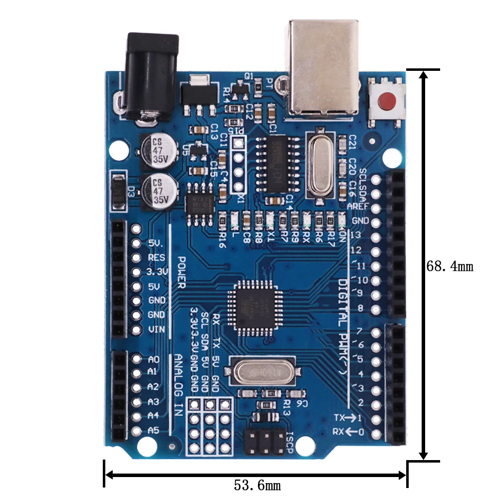 CNC Shield V3 Engraving Machine 3D Printer+ A4988 DRV8825 AT2100 Driver Expansion Board For Arduino + UNO R3 with USB cable