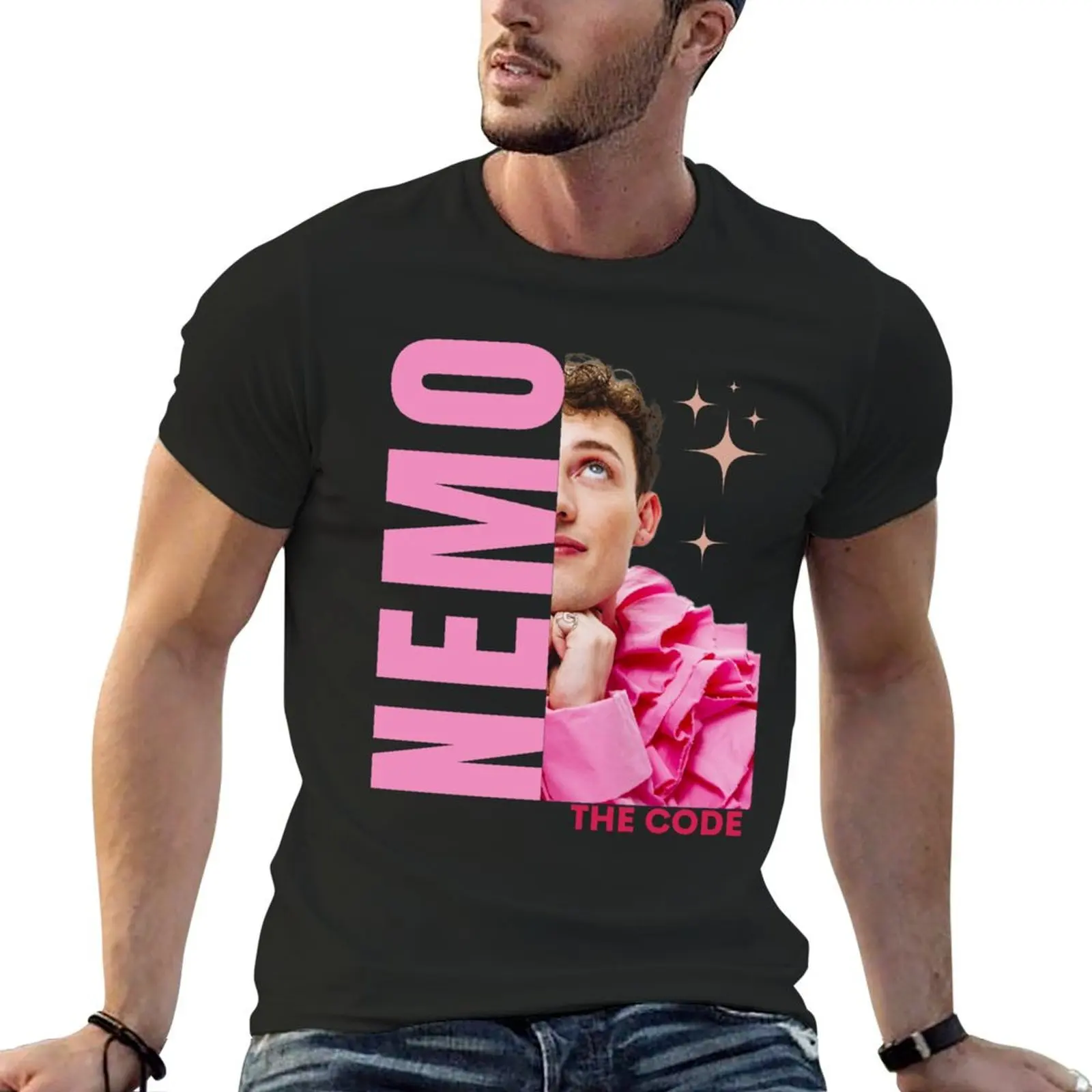 Nemo Eurovision Switzerland 2024 T-Shirt shirts graphic tees animal prinfor boys rapper graphic tees t shirts for men pack