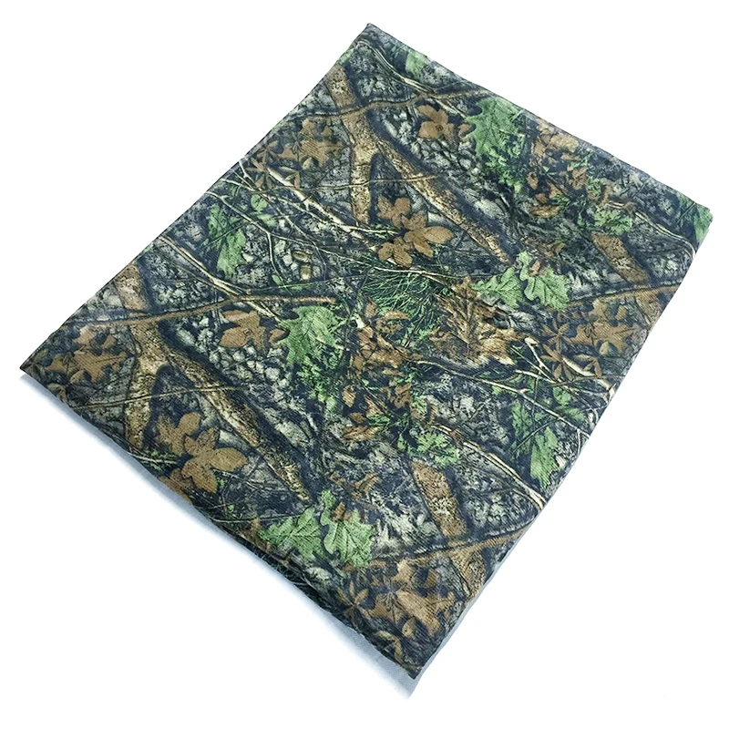 Hunting Fabric 1.5 Meter Wide Forest Camouflage Cloth Camo Jungle for Ghillie Suits Hunting Clothes and Accessories