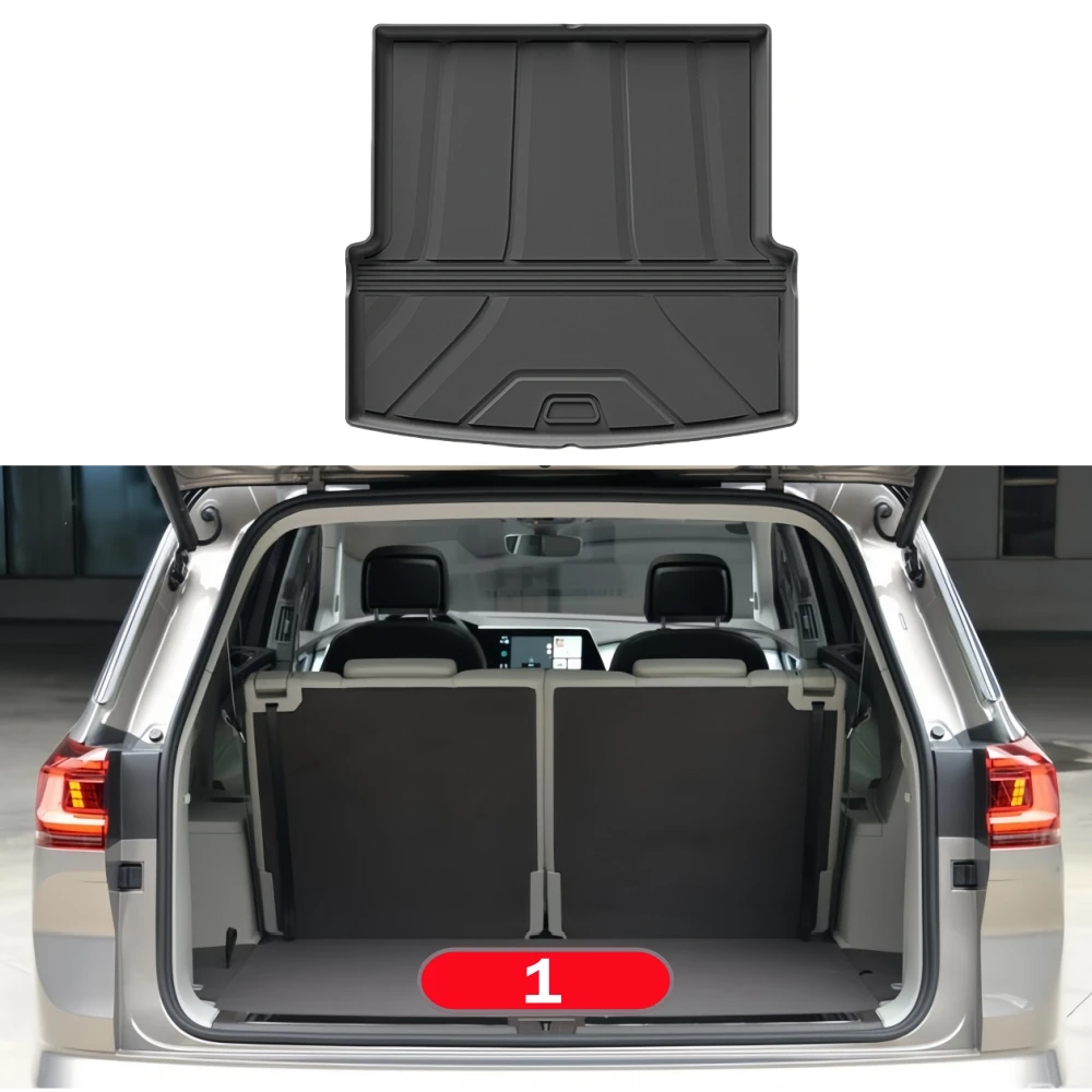 Für BMW i3 2023-2024 Bodenmatte TPE Kofferraummatte Gepäckmatte Wasserdicht Rutschfest Teppich Linkslenker – Detail 6
