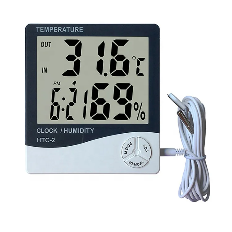 

High Quality Premium Product HTC2 Digital Indoor Outdoor Hygrometers and Temperature Thermometers Thermo Hygrometer