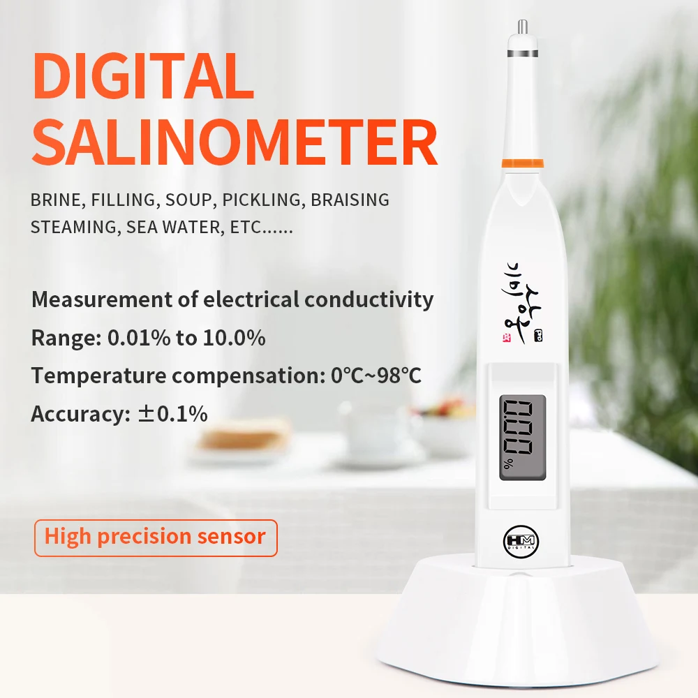 Medidor de salinidad digital para cocina y acuicultura de agua de mar - imagen 4