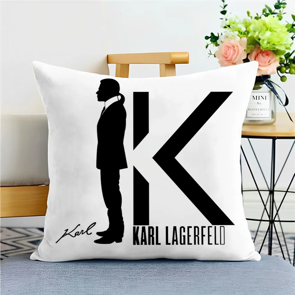 Double-sided Printing Cover for Pillow Cases Decorative Pillow Covers for Sofa K-Karl LagerfeldS Ornamental Pillows Home Cushion