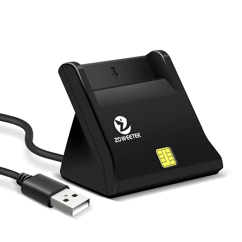 RECRUIT USBカードリーダー Zoweetek-インテリジェントコンピューター用のUSB ZW-12026-3ミニ