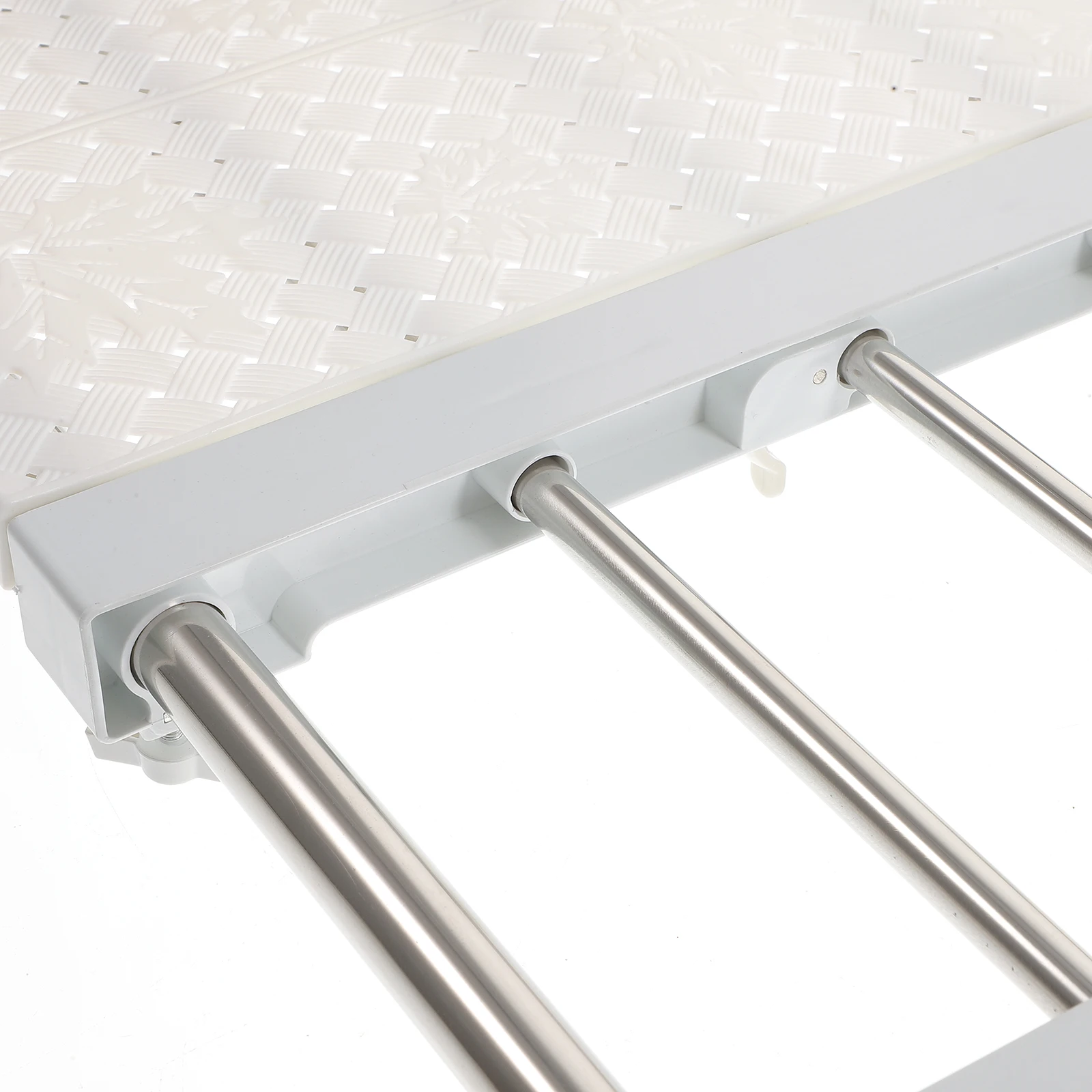 

Retractable Wardrobe Shelves Partition Storage Rack Closet ganizer Space Saver Adjustable Layered Dividers Plastic Steel