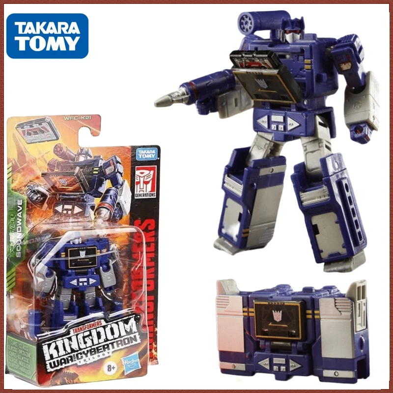 W magazynie Transformers G Series Kingdom WFC-K21 Sonic zbieraj figurkę Anime Robot Anime modele akcji prezenty dla dzieci ścieg