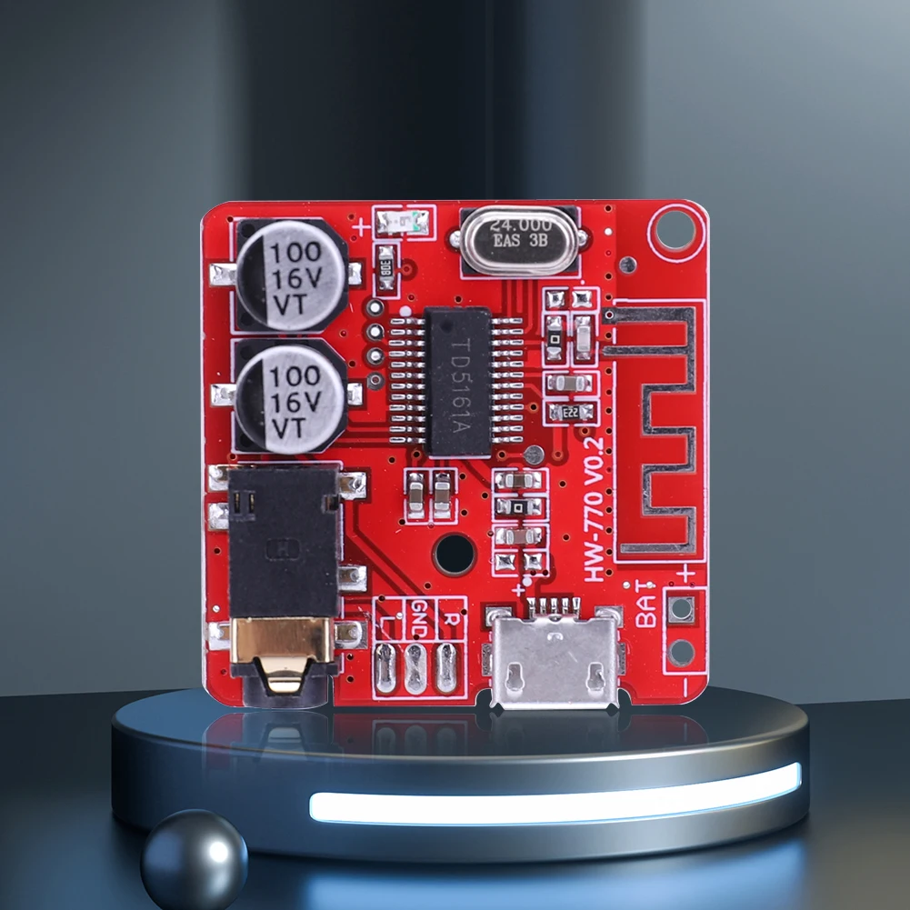 Bluetooth-Compatible 5.0 Stereo Music Module WAV+APE+FLAC+MP3 MP3 Decoding Module Lossless Car Speaker Amplifier Modification