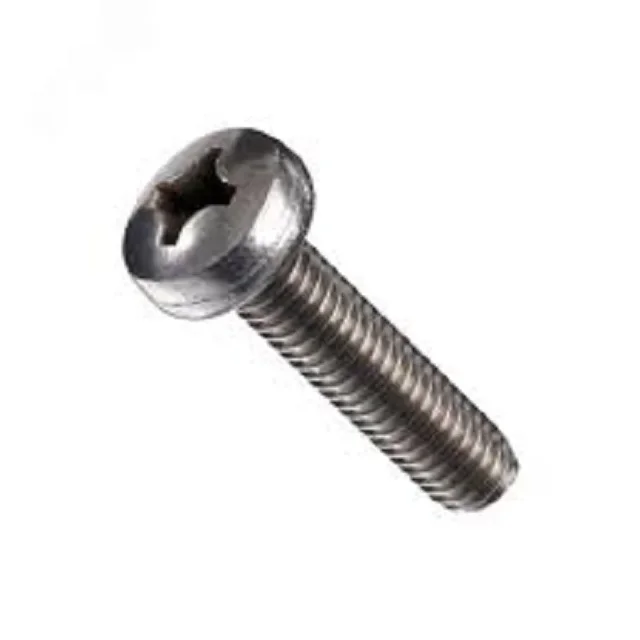 2023 Fasto Big Promotion M6 M8 M10 Carbon Steel Pan Head Cross Recess Machine Screw  For Sale