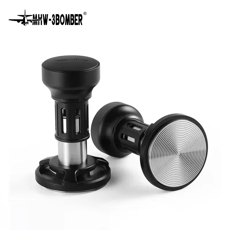

MHW-3BOMBER Yu Series 4-Spring Loaded Espresso Tamper 51/53/58mm,Constant Pressure Impact Calibrated Barista Coffee Accessories