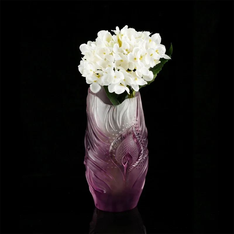 Creative Ready to Ship Glass Vase Flower Crystal Crafts