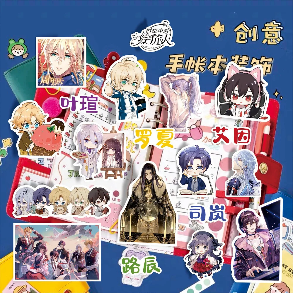 10/50 шт., Мультяшные наклейки для планшетов