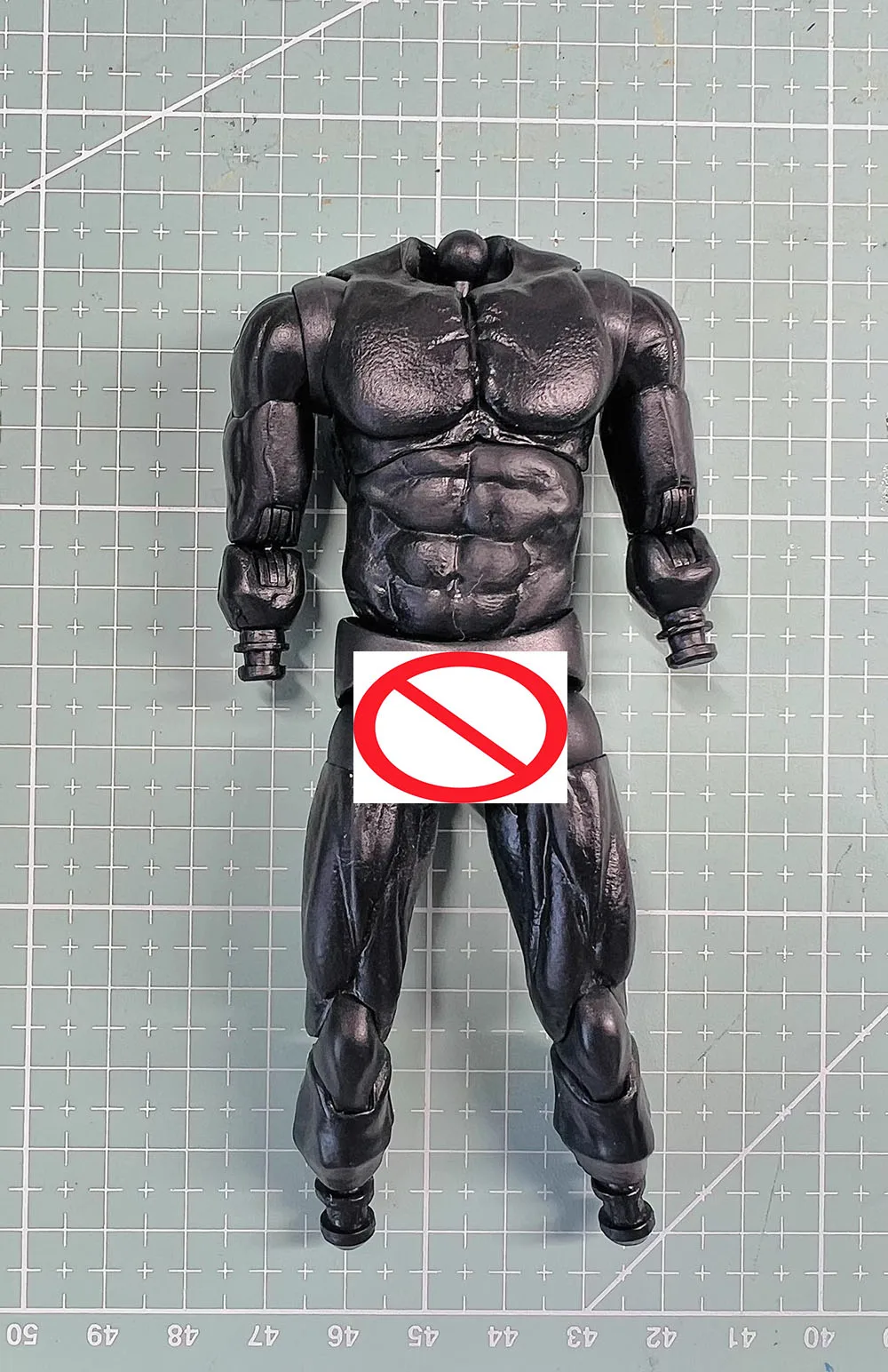 

1/12th 3ATOYS Soldier Snake Action Figure Black Version Body Doll with Hand Foot Connector Model For 6" MEZCO SHF Action Figure