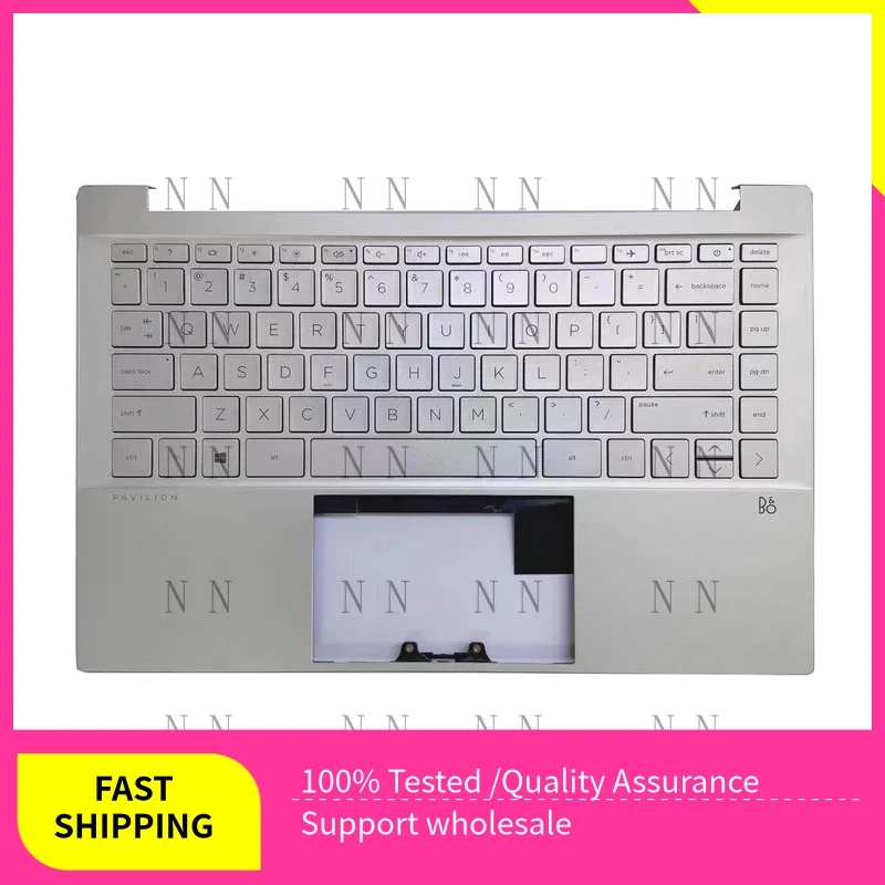 

GGT Новый для HP Pavilion 14-DV TPN-Q244 Упор для рук с подсветкой в США, лицевая панель клавиатуры M16651-001