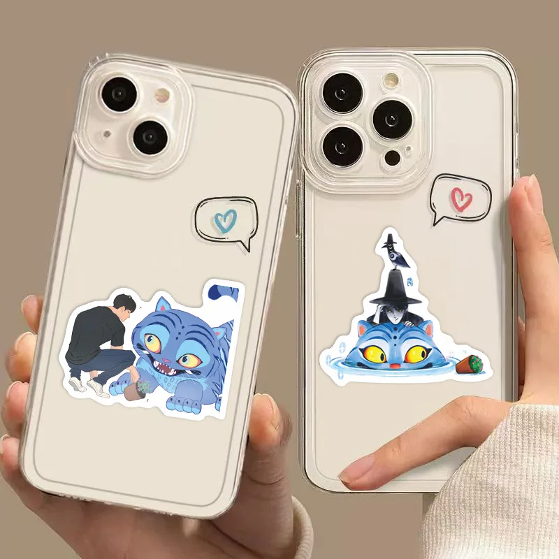 60 قطعة فيلم جديد KPop شيطان الصيادين ملصقات Derpy النمر مقاوم للماء الكتابة على الجدران لتقوم بها بنفسك جراب هاتف محمول ملصقات سكرابوكينغ رائعة #6