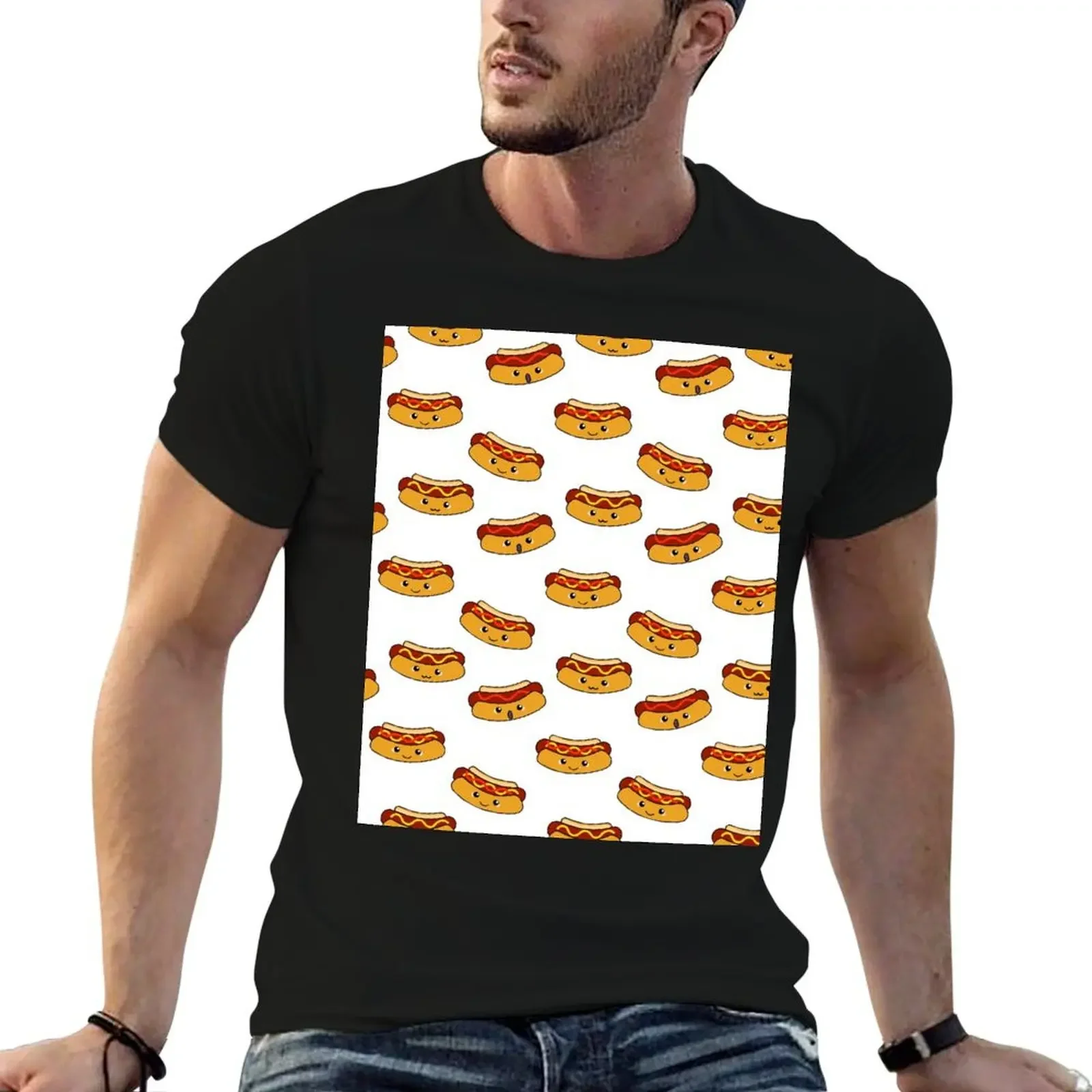 

Hot Dogs party! T-Shirt essential t shirt Short sleeve tee customizeds men graphic t shirts