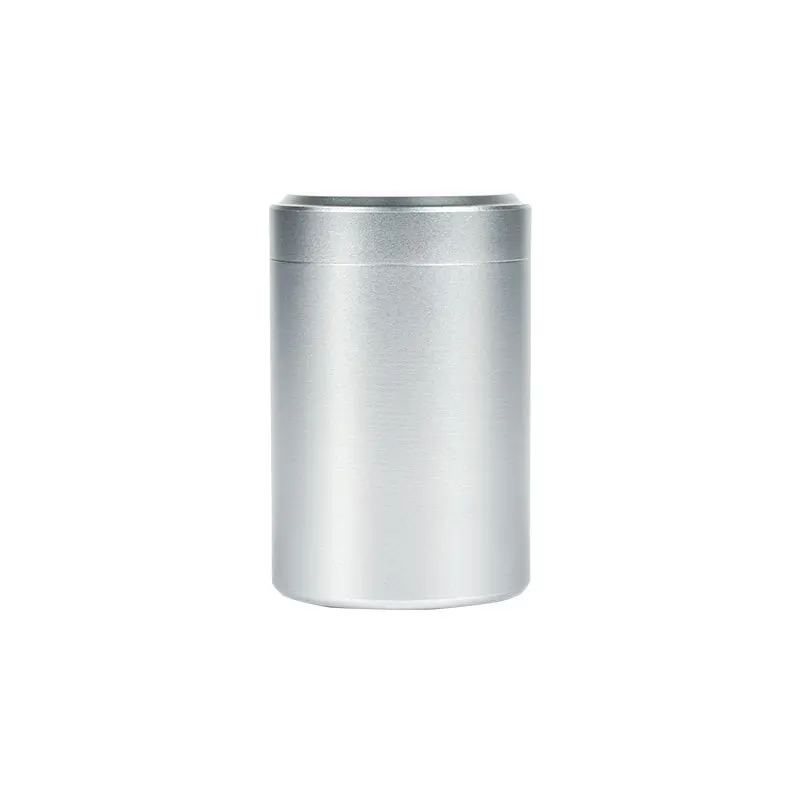 New Airtight Smell Proof Container Quality Stainless Steel Mini Tea Cans Herb Stash Jar Tea Coffee Storage Box Tea Caddies Box