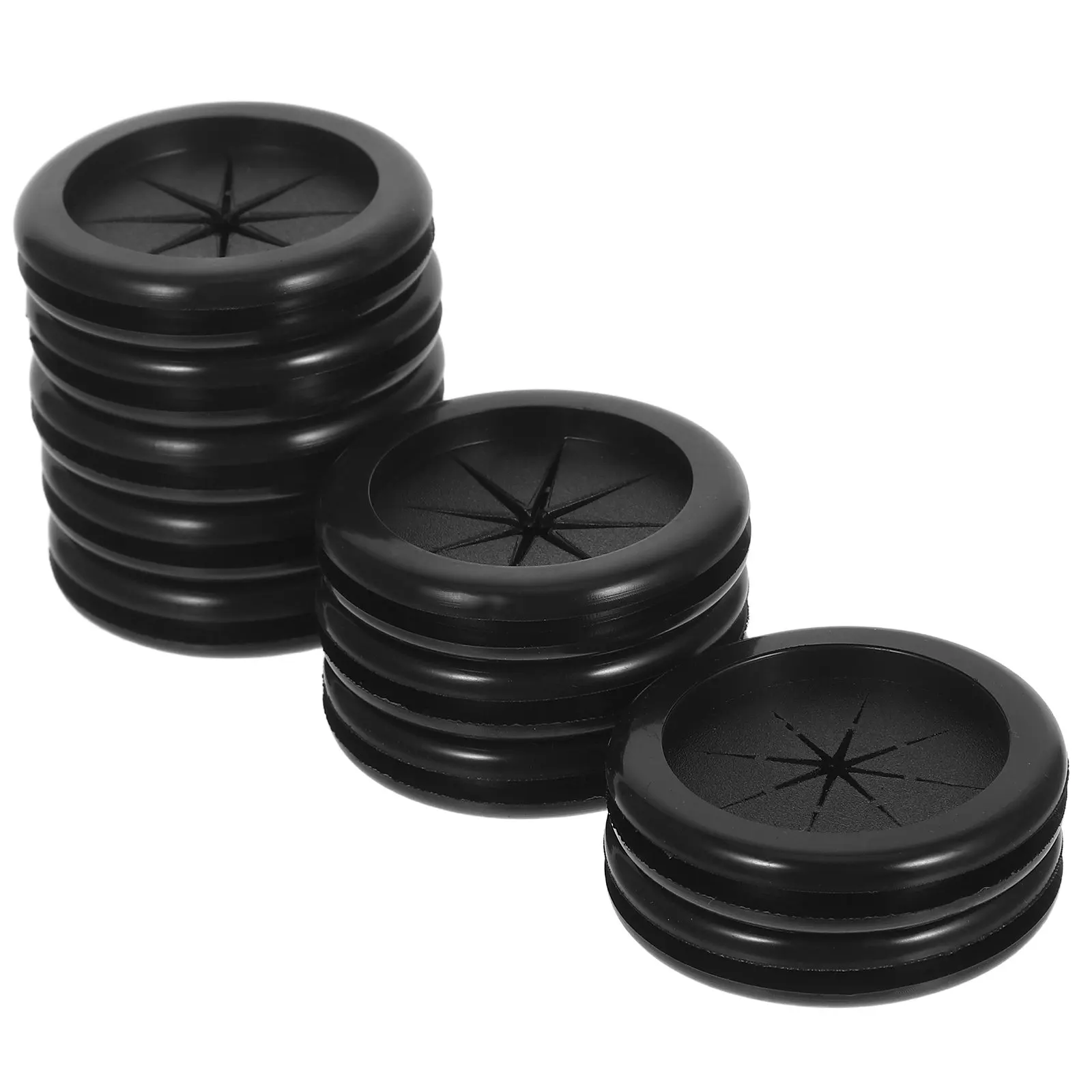 Low-Profile Silicone Desk Hole Cover