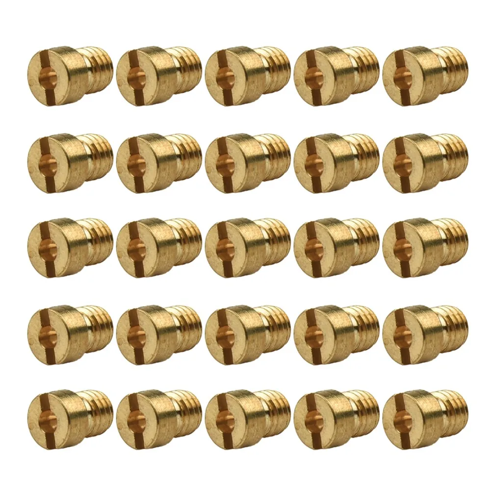 Kit de torneado de chorro principal para piezas de boquillas de carburadores SHA SHBC SHB Vergaser # 55- # 115 Kit de accesorios de 25 piezas M5