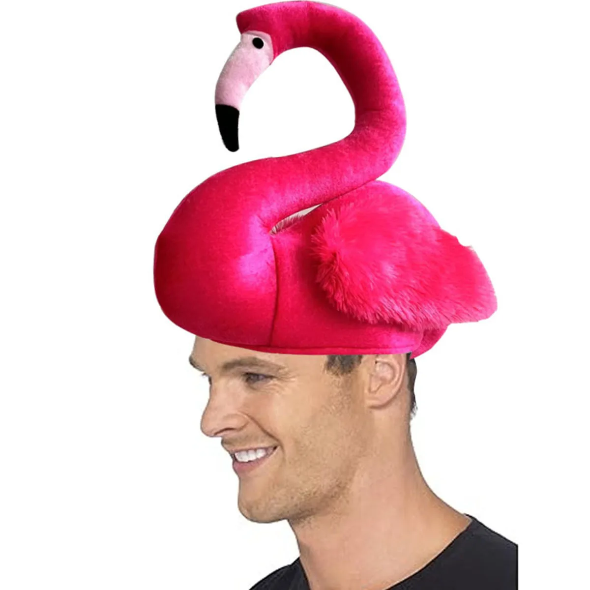 Nuevo gorro navideño, decoración navideña, diadema navideña, gorro con diadema, gorro de flamenco, gorro de pavo para el Día de Acción de Gracias.