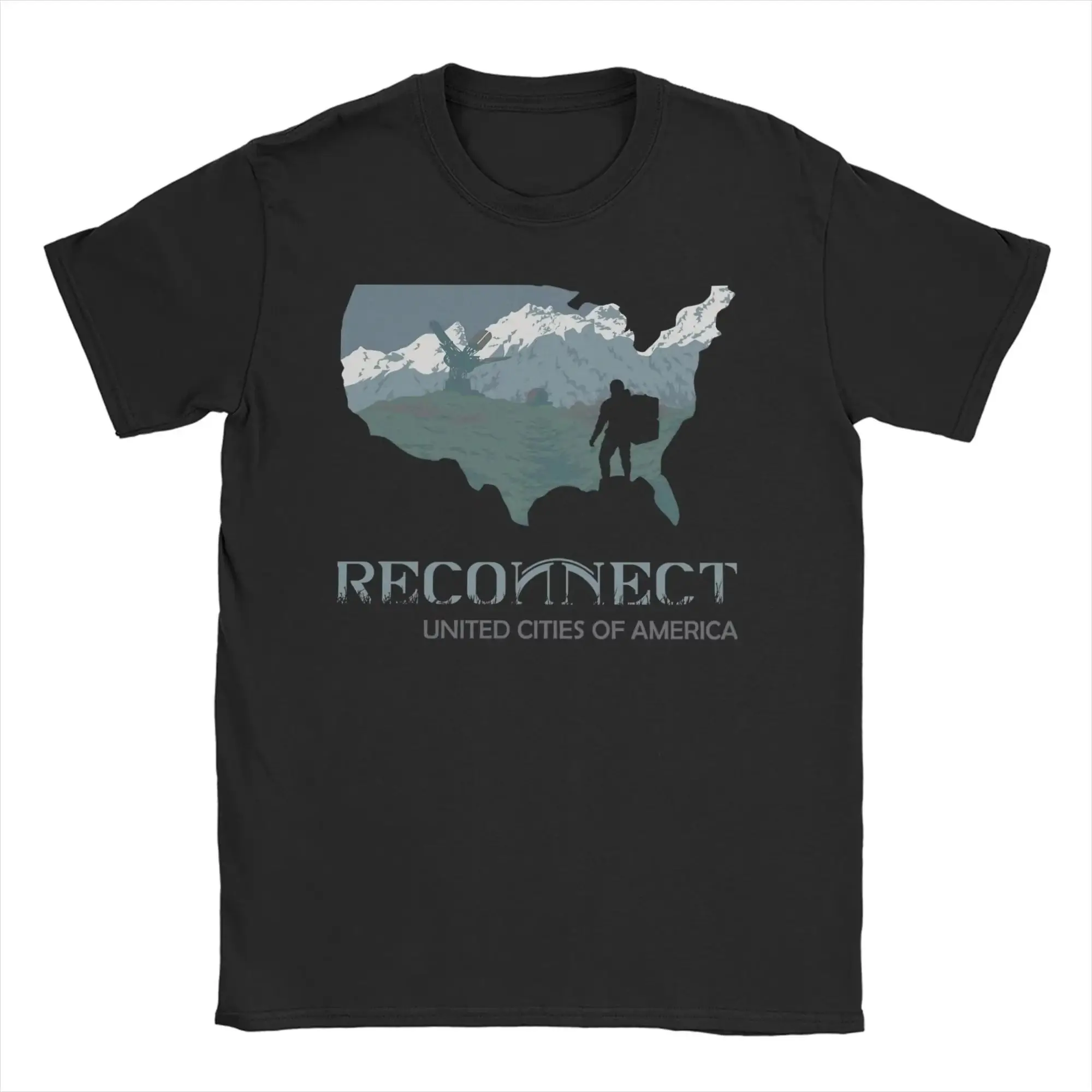 

MGS Hideo Kojima Death Stranding Tee Shirt Short Sleeve Tee Casual Metal Gear Kojima Productions T Shirt Sports Cotton T-Shirt