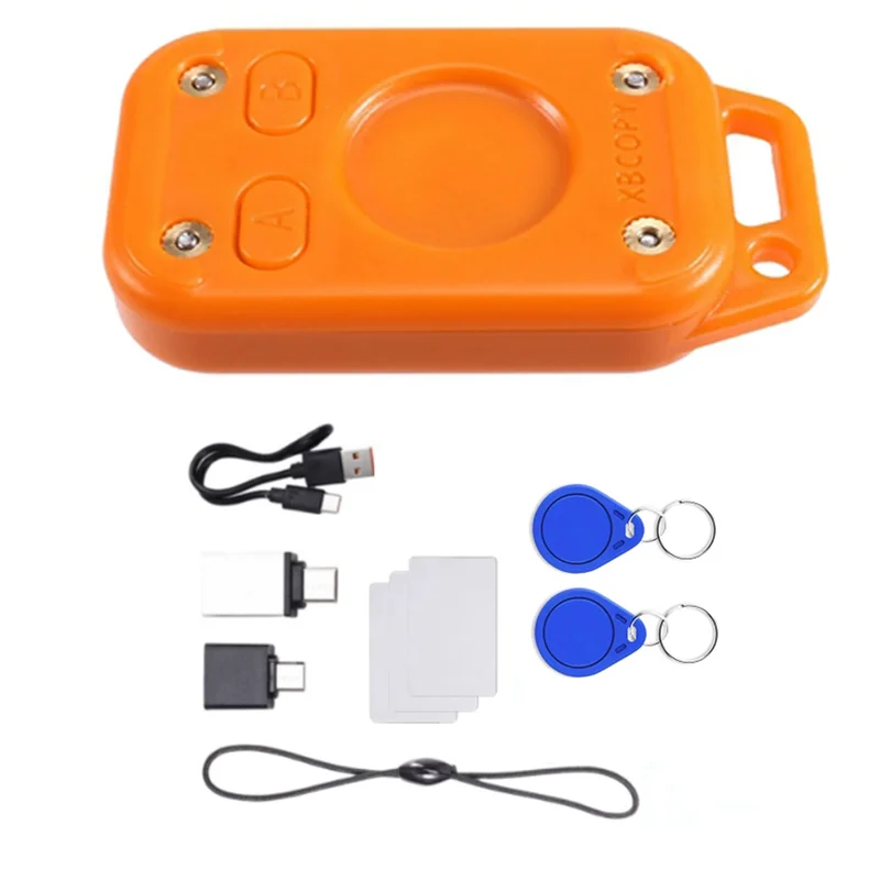 

【NEWLY】Restart Chameleon V2.0 RFID Emulator 125Khz 13.56Mhz Reader 2UID Keychain+3CUID White Card Chameleon Ultra Duplicator