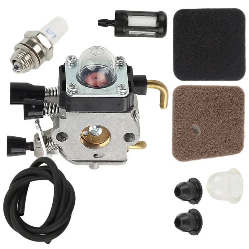 

ABUI-Trimmer Carburetor Kit For Stihl BG72 BG75 HS80 FS75 FS85 FS80 ZAMA C1Q-S66 Air Filters