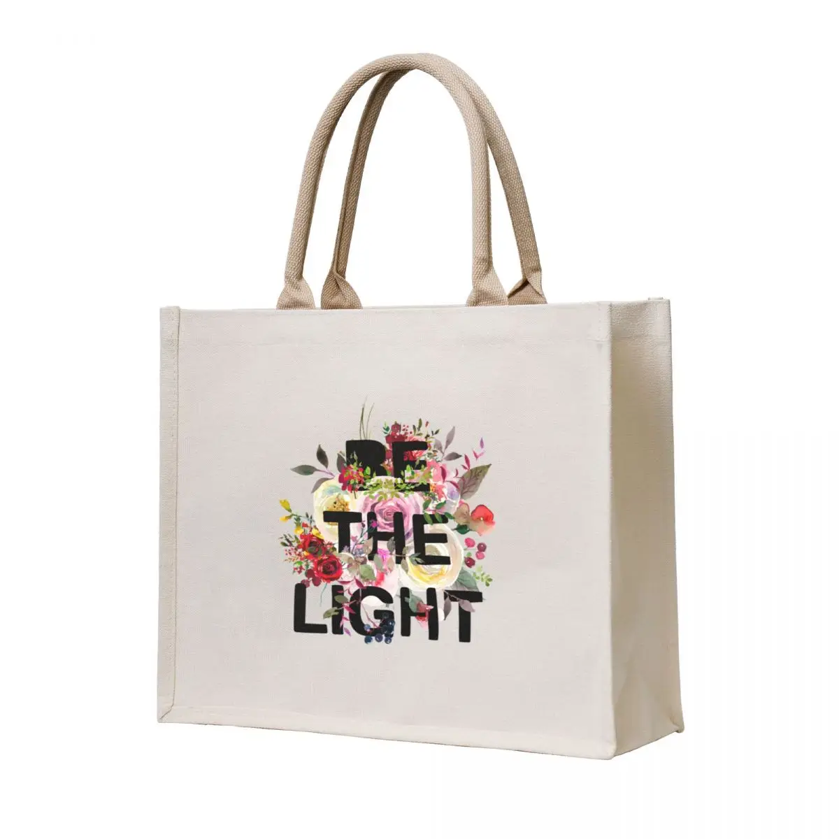 Christian Bible Verse Be The Light Tote Bag shopper bags custom tote bag reusable grocery bags tote bag screen
