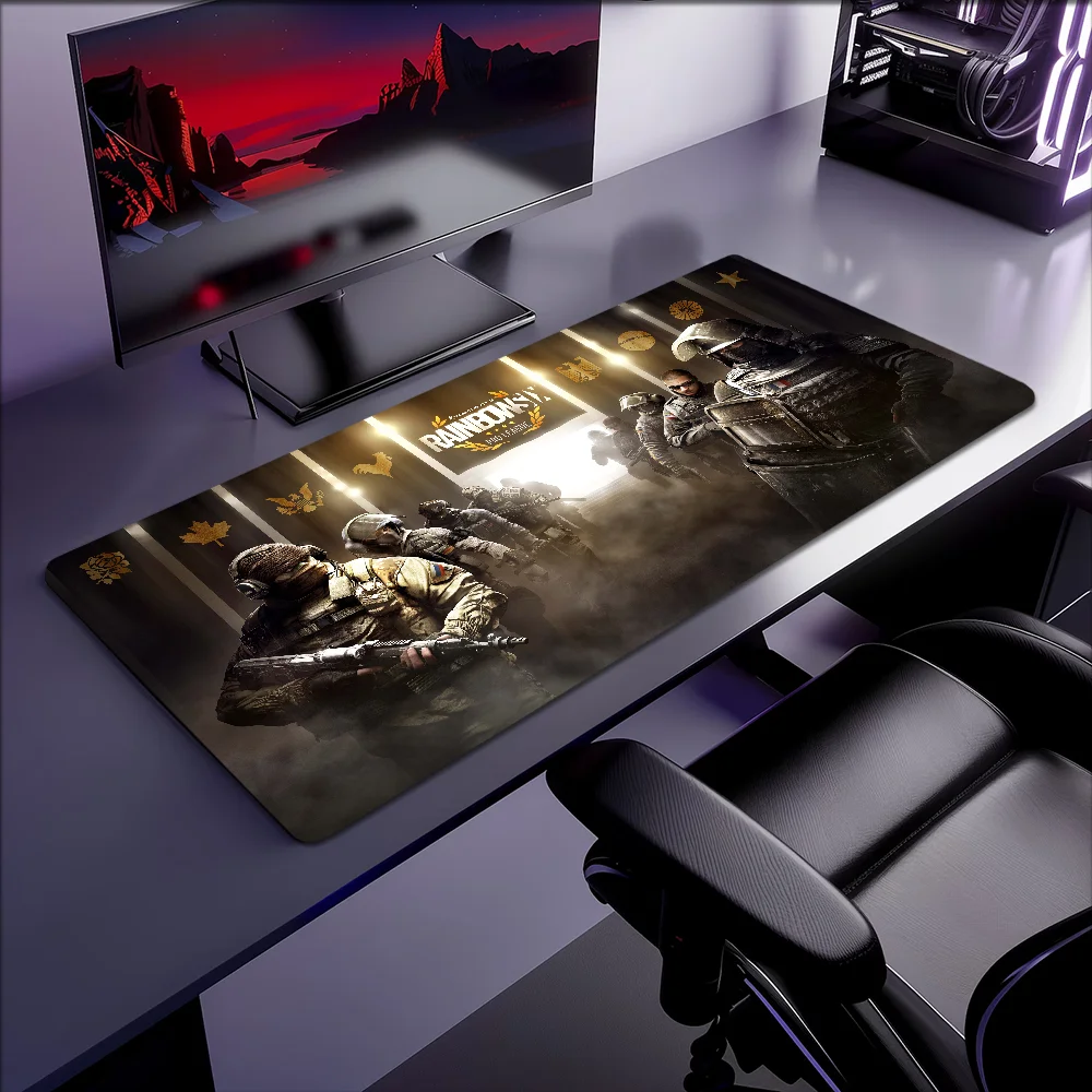 Game R-Rainbow Six Siege R6 Mouse Pad Non-slip Thickened Large Writing Lockedge Office Student Gaming Cushion MousePad