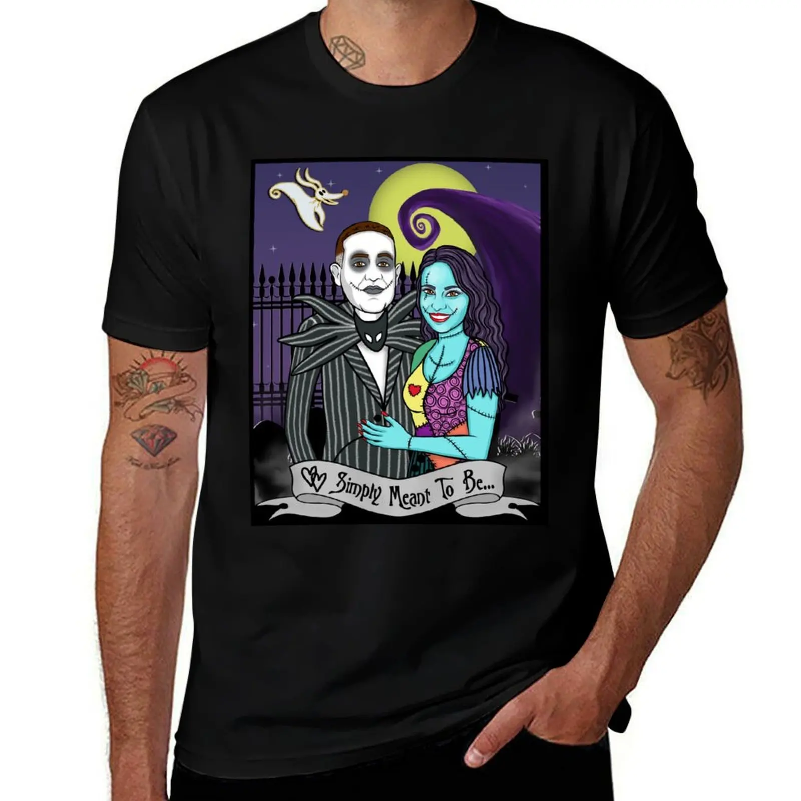 

NBC couple for William G by Moody Characters T-Shirt graphic tee shirt summer top sublime mens graphic t-shirts hip hop