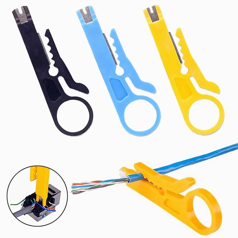 

Mini Multifunctional Household Crimping Pliers Cable Stripping Knife EDC Cutting Wire Manual Tool Accessories