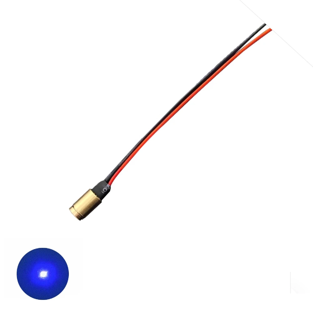 

405nm 10mW-100mW Blue-Violet Dot Laser Module Research Experiment Light Source