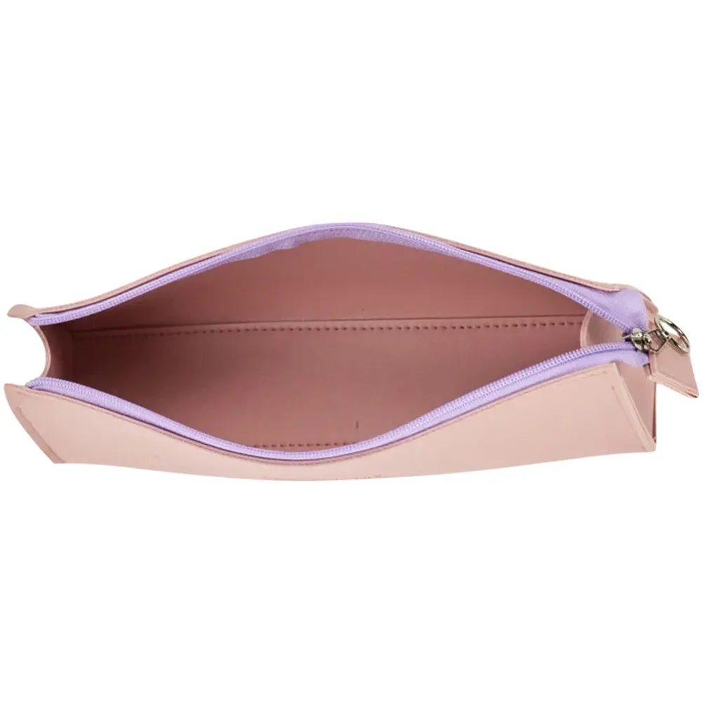 Premium Bag Makeup Bag Small Pencil Case Portable Travel Organizer for Toiletries Cosmetics School Supplies