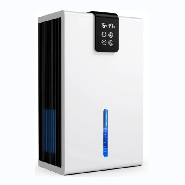 2.2L High capacity interior air dehumidifier Smart Dual core dehumidifiers for home