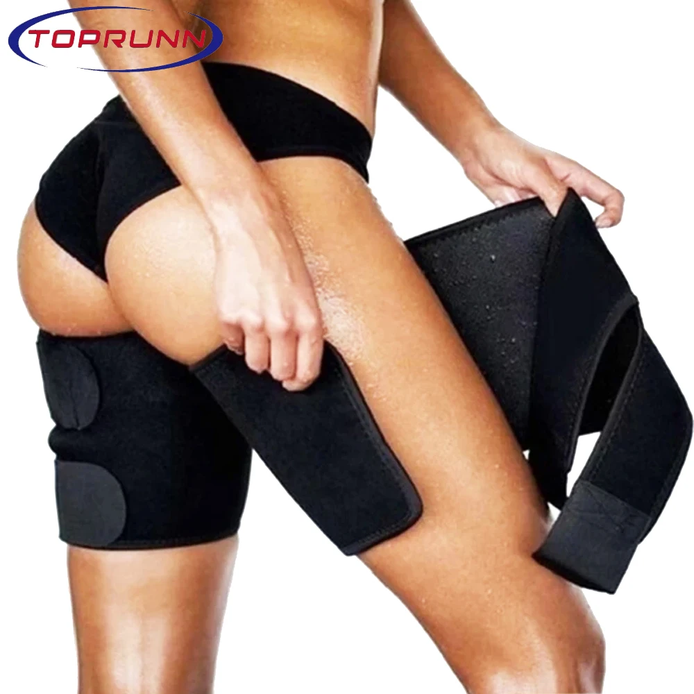 

Slimming Leg Shaper Sauna Sweat Thigh Trimmers Warmer Slender Shaping Legs Belt Fat Burning Wraps Thermo Neoprene Compress Belt