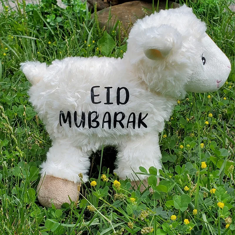 sheep Eid Mubarak happy Al Adha Muslim Islamic Ramadan Kareem Iftar  Party Feast Of Sacrifice Meal home decoration boy girl gift