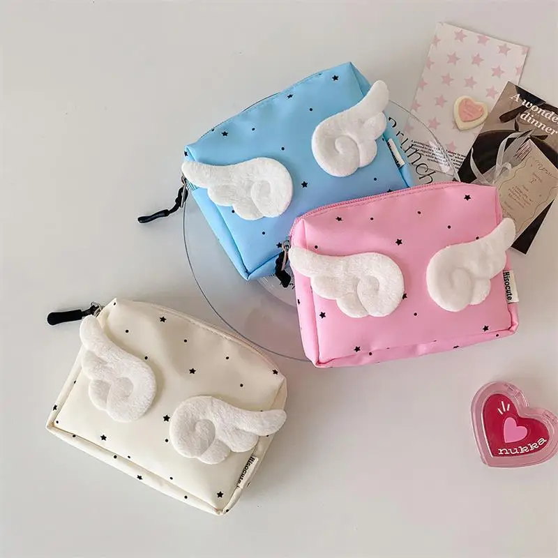 Women's Cosmetic Bags Coin Purse Headphone Bag Large Capacity Travel Small Item Storage Bag Girly Gifts