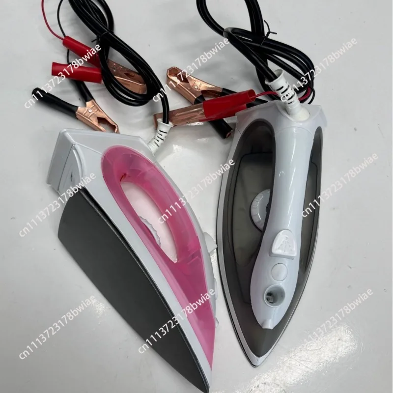 Portable 150W 12V Solar Steam Iron High Quality, Can Be Used With Matched 12V 20Ah Rechargeable Battery