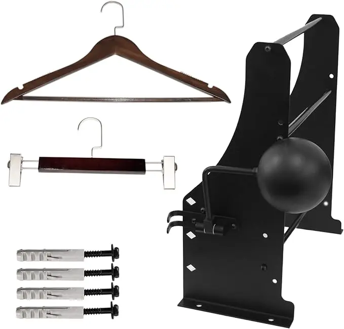 

Комплект стеллажей для хранения настенного крепления Detach Depot, совместимый с Road Street Glide Road King Electra CVO и Индии