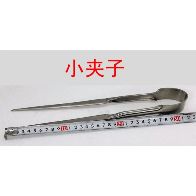 Glass‑Blowing Pliers And Hole Expander JACK Tweezer Kit Large And Small Size For Hand‑made Blown Glass Shaping