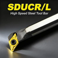 H08K-SDUCR07 H10K-SDUCR07 H12M-SDUCR07 H16Q-SDUCR07 High speed steel turning tool -SDUCR Bar Turning Holder Cutter Bar CNC Lathe