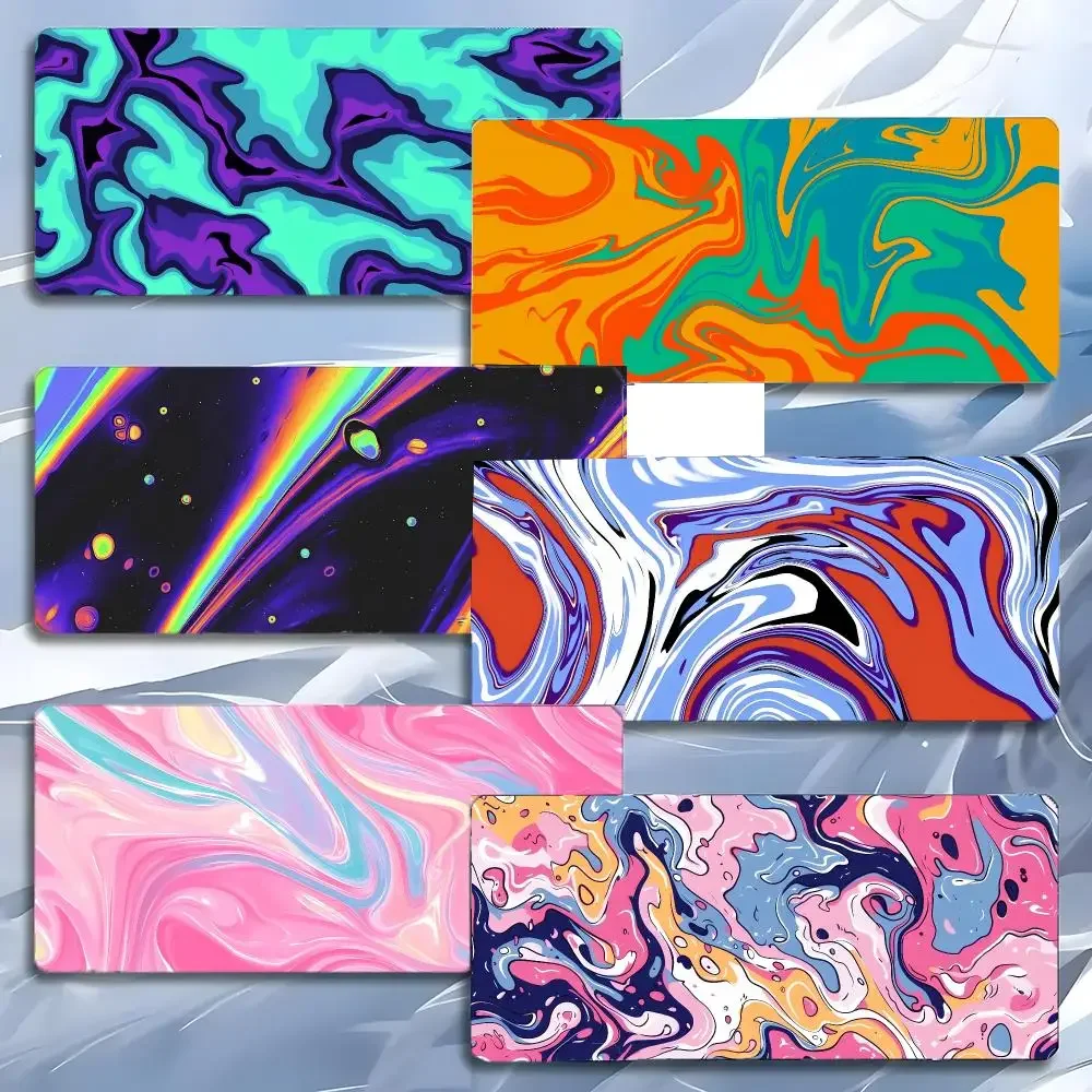 abstract art Strata Liquid Mouse Pad Mousepad Large Gaming LockEdge Thickened PC Table Desk Mat