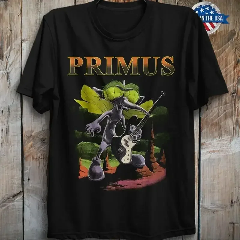 Primus Album Vintage Art T Shirt Rock Music Guitar Larry LaLonde And Roll